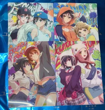 최종 악장 울려라! 유포니움 전편 무비티켓 혜택 클리어 파일 4장 세트