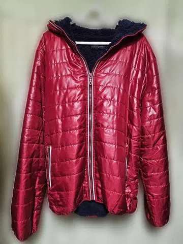 ALASKO 다운 자켓 플리스 안감 부착