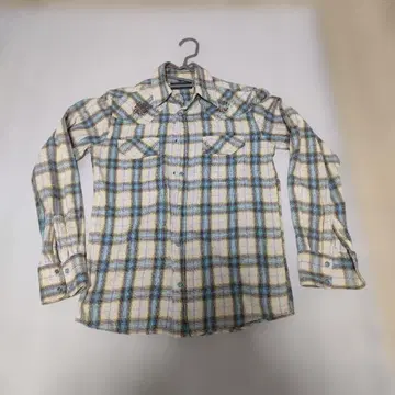 GOTCHA 체크 무늬 긴팔 셔츠