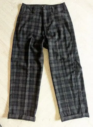 페로우즈 체크 울 팬츠 사이즈 S