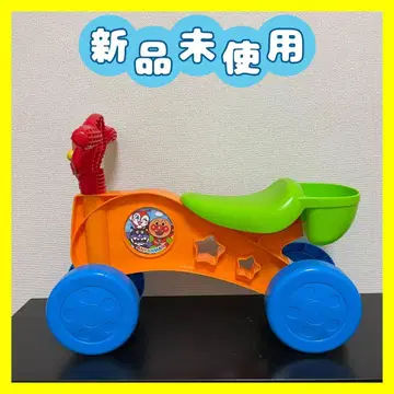 무료배송 미사용 새상품 호빵맨 삼륜차 배기 고고 배기