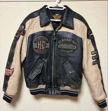 Harley-Davidson 패치 라이더 자켓
