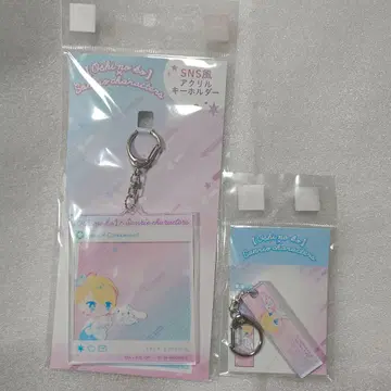 최애의 아이 호시노 아쿠아 산리오 콜라보 아크릴 키링 2개 시나몬 롤