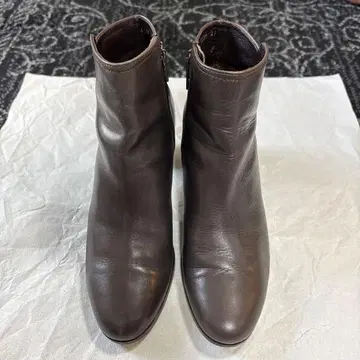 MACKNTOSH PHILOSOPHY 다크 브라운 가죽 앵클부츠