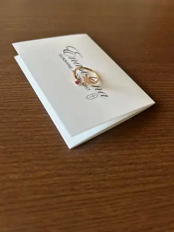 에나소루나 핑키링 K10 루비