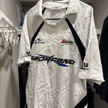 BORFEND 레이스 개발 피케 셔츠 화이트