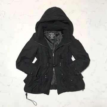 헤이세이 갸루 사이드 리브 블루종 00s Y2K punk grunge