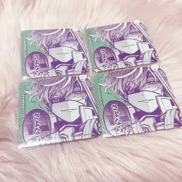 도쿄 에이리언즈 하오하오 카페 아메미야 레이지 코스터 4장 세트