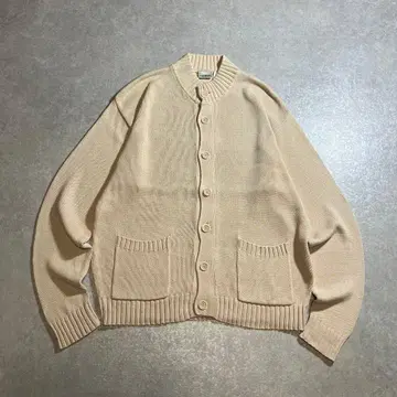 00s 90s 엘엘빈 가디건 코튼 니트 엘엘빈