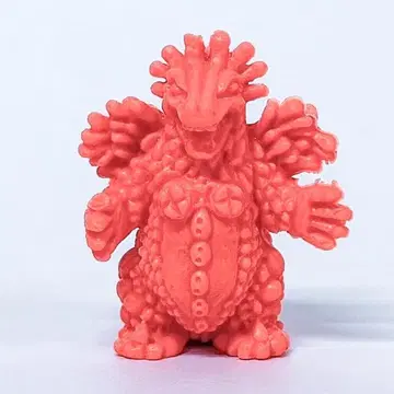 울트라맨 괴수 지우개 벨로크론 (후기형) 주황