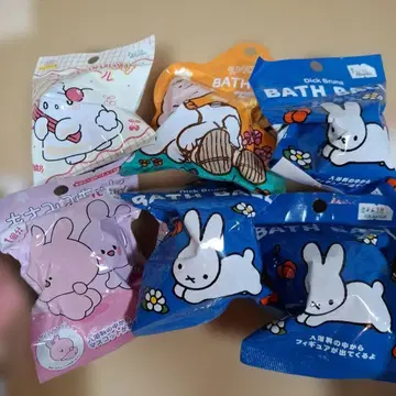 캐릭터 목욕 공 세트