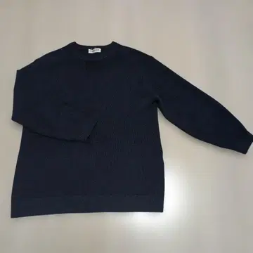 [ 새상품급 하자품 ] 조르주 르슈 이토킨 다크 네이비 니트 티셔츠 38