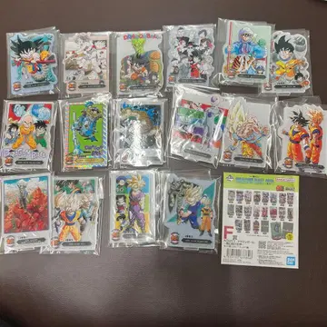 드래곤볼 1번 복권 F상 16종