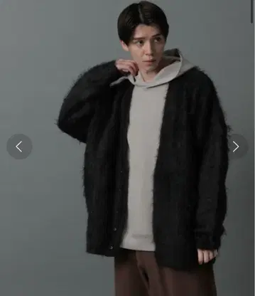 새상품 HARE BIG 모헤어 가디건