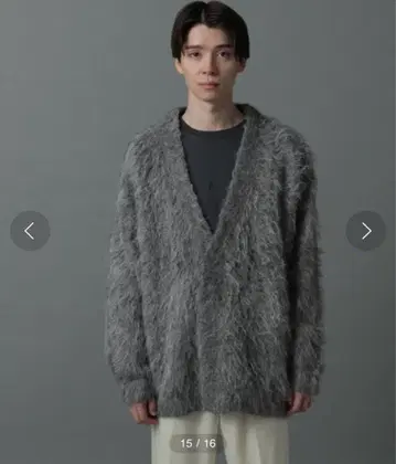 새상품 HARE BIG 모헤어 가디건