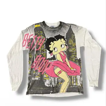 90s 베티 붑 롱 슬리브 티셔츠