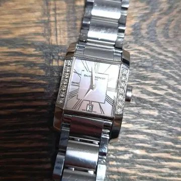 BAUME & MERCIER 다이아 손목시계 디아망테 여성용 시계