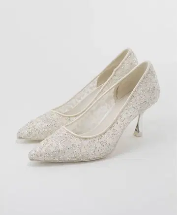RANDA 글리터 튤 펌프스