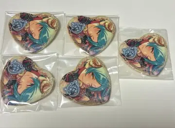 [ 즉시 구매 가능 ] 앙스타 심해 카나타 토루파카 하트 캔뱃지 일괄