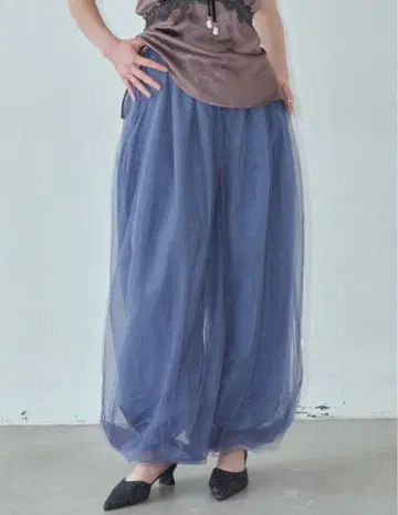 새상품 la belle Etude 라벨 튤 벌룬 팬츠