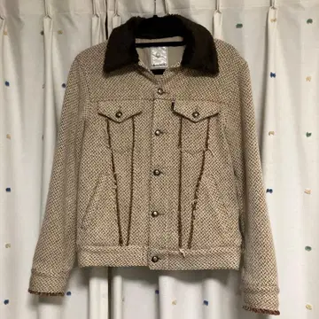 보아 니트 트래커 자켓