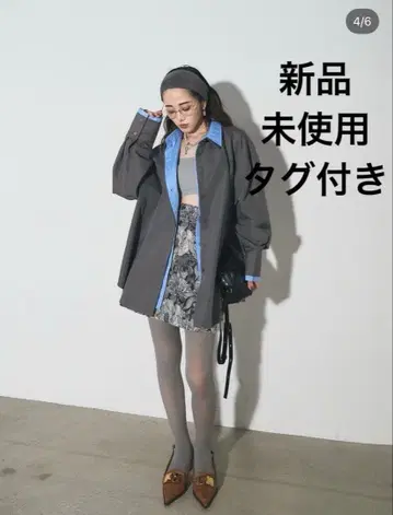 andrea&co AUBREY 고블랑 패턴 미니 스커트