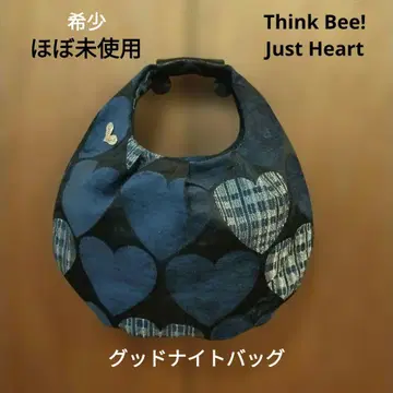 레어 인기 거의 미사용 싱크비 굿나잇 원 핸드백 블루 계열