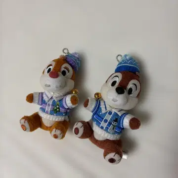 칩과 데일 겨울 의류 봉제 인형 스트랩