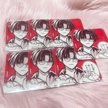 도쿄 에이리언즈 하오하오 카페 코스터 유염 7장 세트