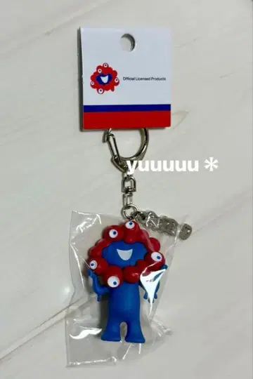 미야쿠미야쿠 입체 PVC 키링 플레이트 부착 만박 EXPO2025 새상품