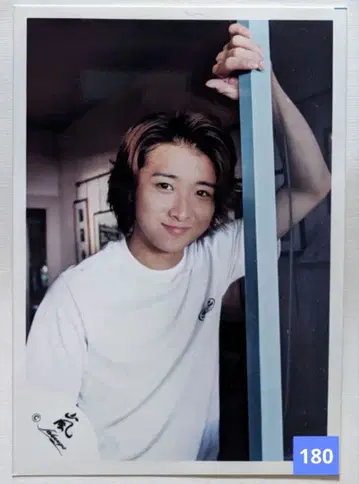 아라시 오노 사토시 공식 사진(180) 초기 구 아라시 로고