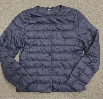 새상품급 유니클로 울트라 라이트 다운 컴팩트 자켓 S 네이비