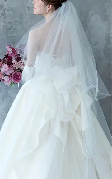 타카미 브라이덜 웨딩 베일 롱