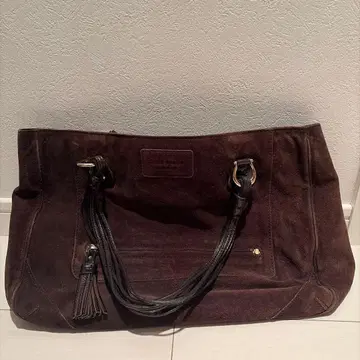 케이트 스페이드 다크 브라운 토트백