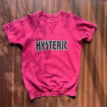 HYSTERIC 와인 레드 트레이닝복