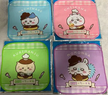 코코스 치이카와 미니 타월 4개