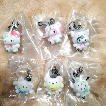 산리오 메지루시 액세서리 후와후와 스노우 컴플리트