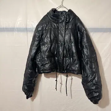 새상품급 LOVE TREE 블랙 다운 자켓 [ L ] 겨울 의류