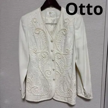 [ Otto ] 아이보리 비즈 자수 자켓 13호