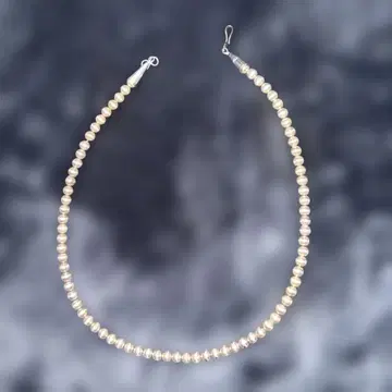 sterling 볼 목걸이 라운드 비즈 실버 925