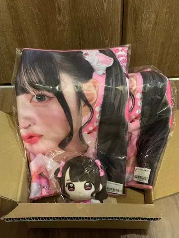 iLiFE! 무도관 최애 누이 마스코트 페이스 타월 새상품 나란 노도카