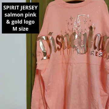 SPIRIT JERSEY 살몬 핑크 골드 레어품