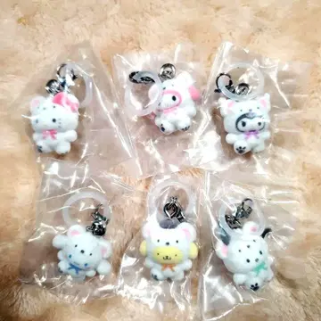산리오 메지루시 액세서리 후와후와 스노우 컴플리트