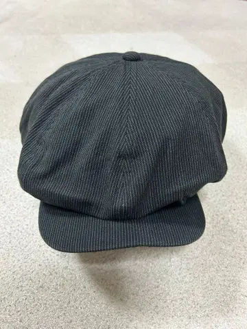 RUDE GALLERY 블랙 스트라이프 블랙 헌팅 캡