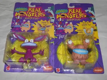 마텔 AAAHH!!! 리얼 몬스터즈 피규어 소프트 비닐 2종 세트