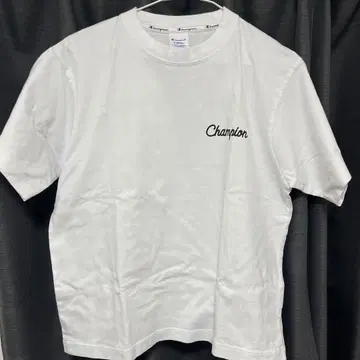 미사용 새상품! Champion 화이트 T셔츠 X-Small