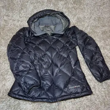 몽벨 라이트 알파인 다운 파카 퀼팅 자켓 블랙 M