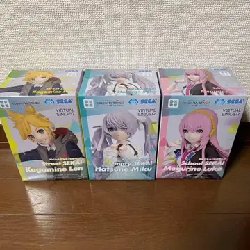 하츠네 미쿠 피규어 4개 세트 SEGA