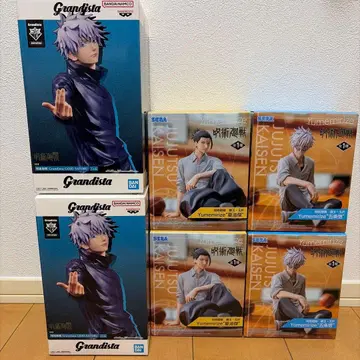 주술회전 고죠 사토루 게토 스구루 피규어 6체 세트