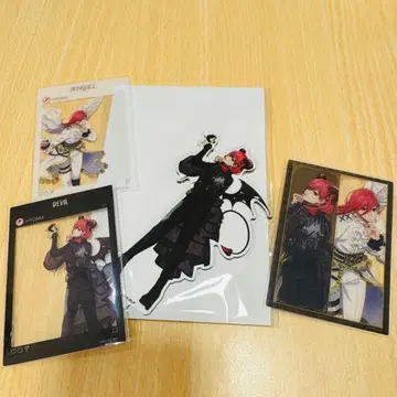 블루 록 치기리 효마 천사와 악마 파보테리아 아크릴 스탠드 클리어 카드